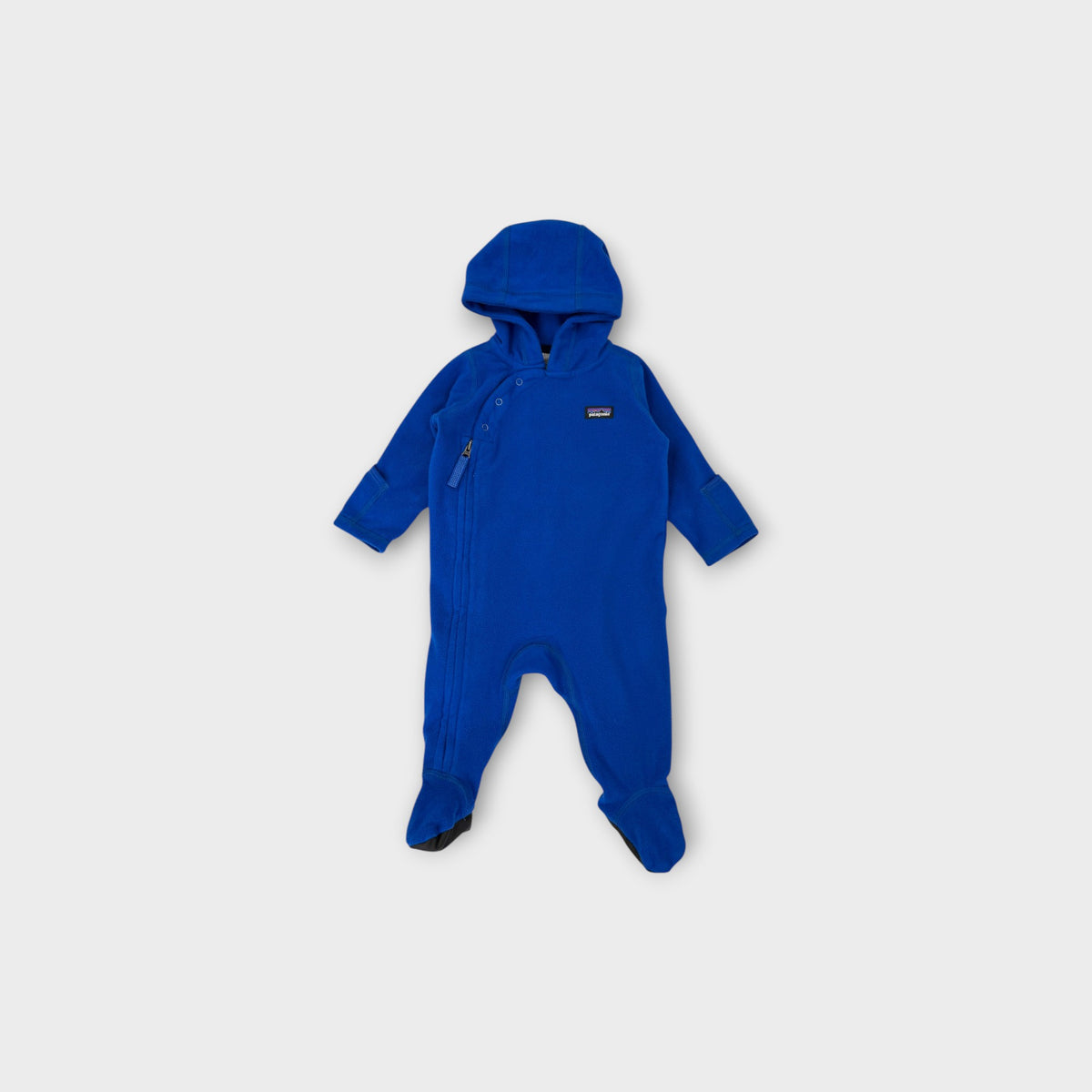 Patagonia Blue Fleece Onesie, Size 000