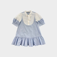 Il Gufo Ruffle Hem Dress, Size 4