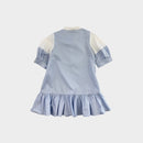 Il Gufo Ruffle Hem Dress, Size 4