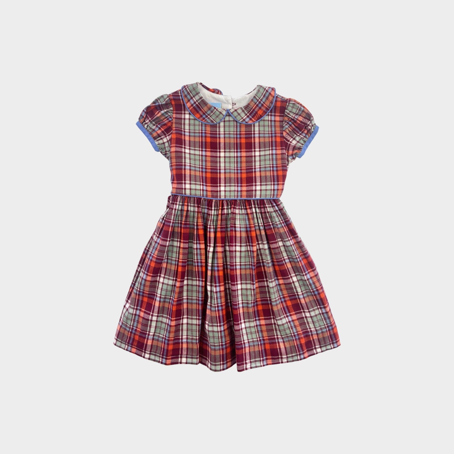 Bella Bliss Red Plaid Dress, Size 4