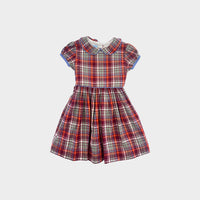 Bella Bliss Red Plaid Dress, Size 4