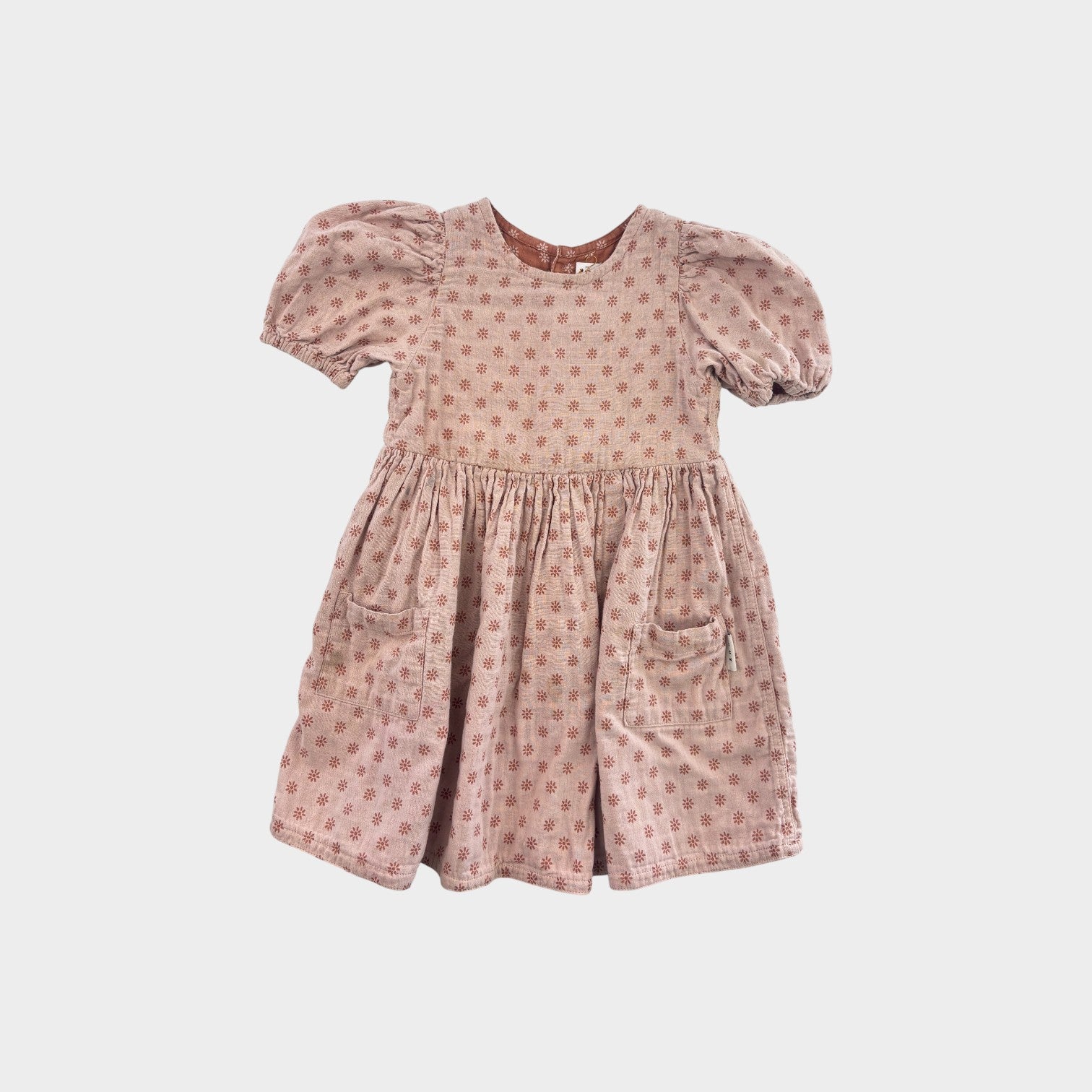 Hux Pink Cotton Dress, Size 4