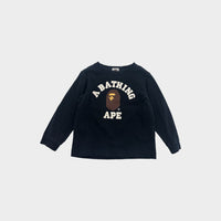 Bape Kids Long Sleeve, Size 3-4