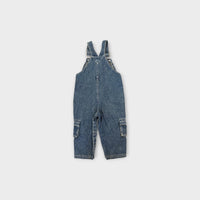Vintage Denim Winnie The Pooh Overalls, Size 2