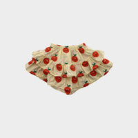 The Animals Observatory Orange Frill Shorts, Size 4