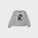 Grey Mickey Pullover, Size 7