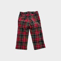 Plaid 3/4 Pants, Size 4