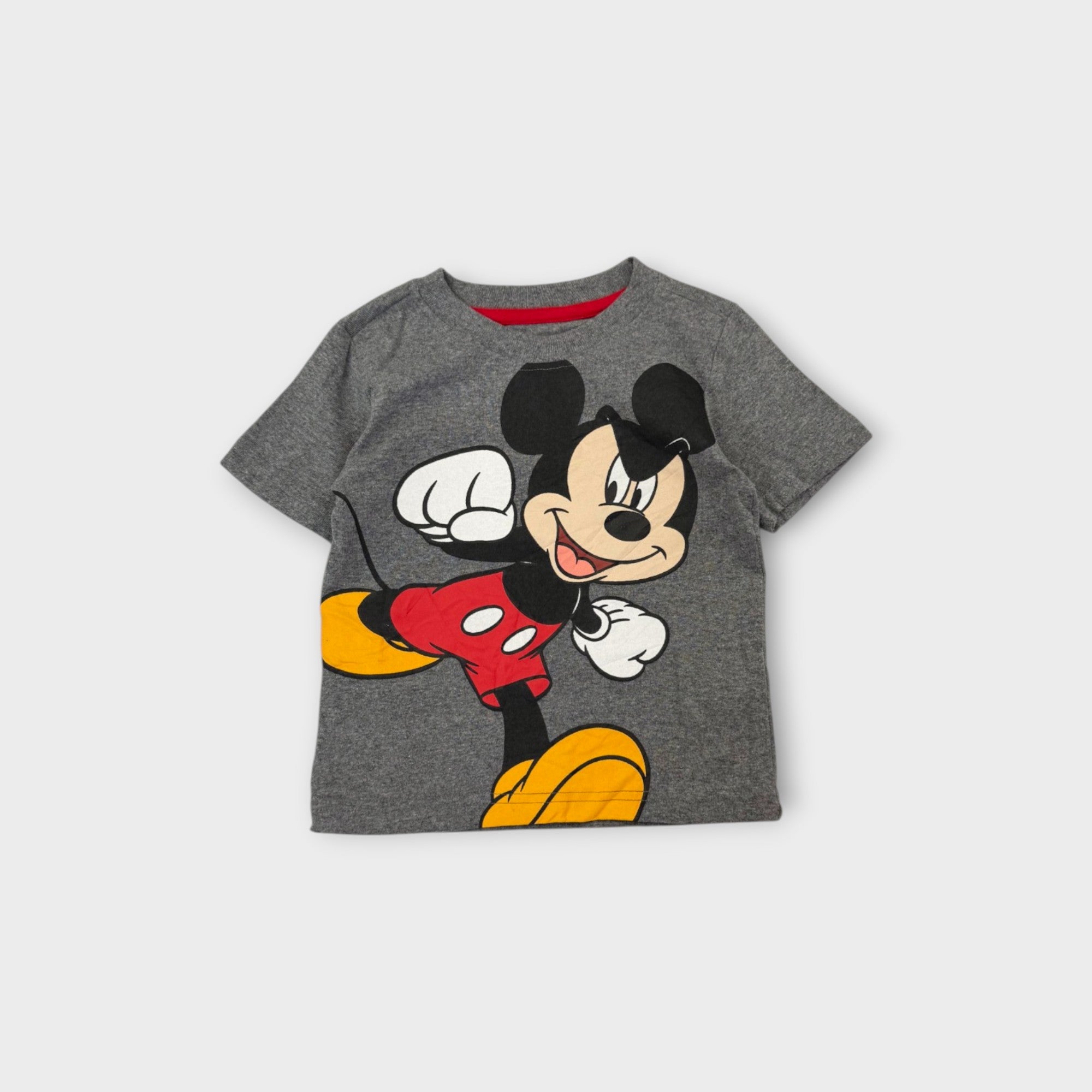 Grey Mickey T-Shirt, Size 2