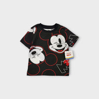 Mickey Print T-Shirt, Size 2