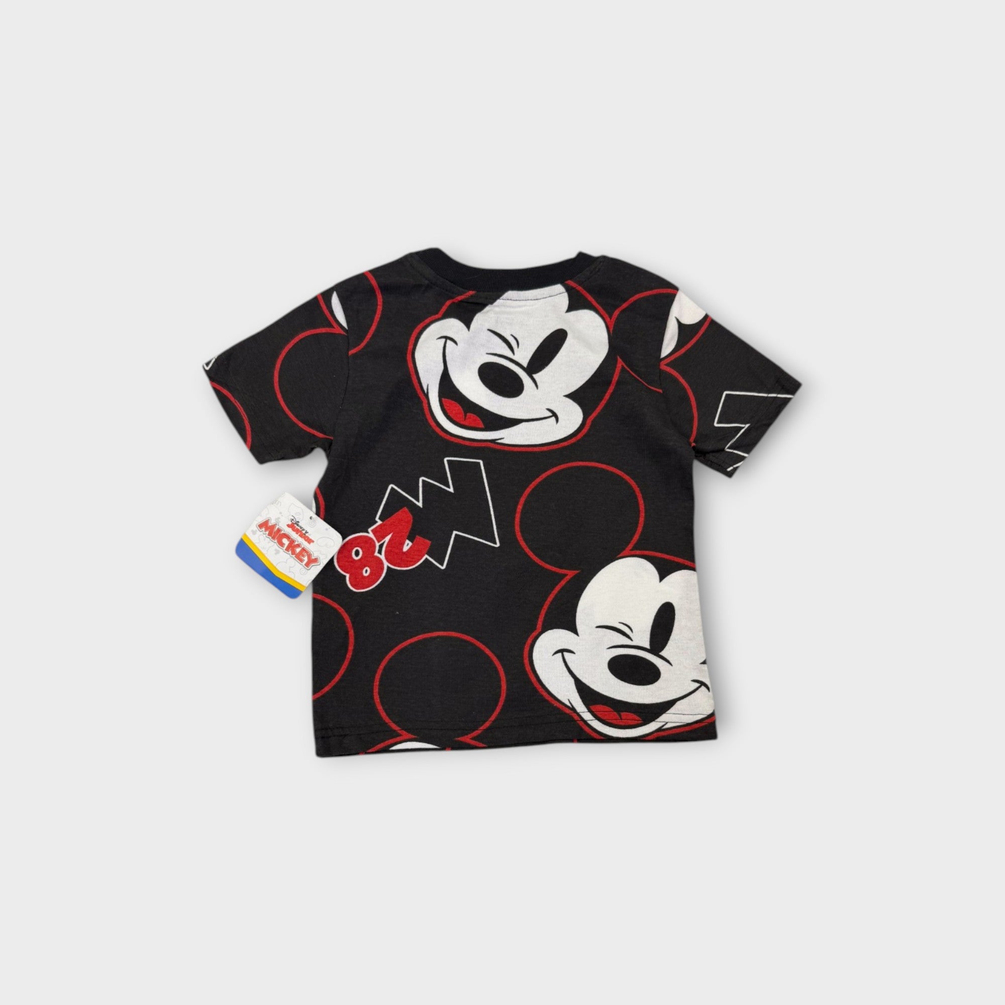Mickey Print T-Shirt, Size 2