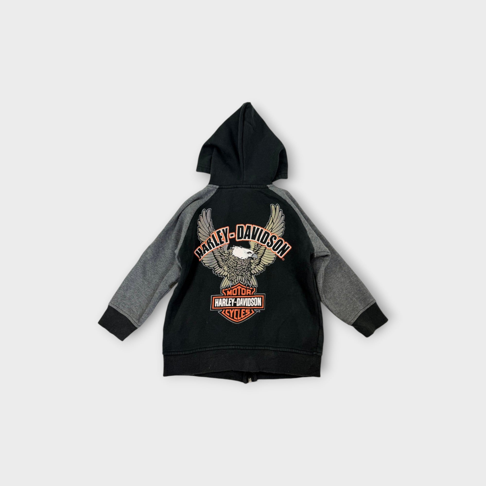 Harley Davidson Zip Through Hoodie, Size 4