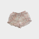 Aere Mini Linen Shorts, Size 4