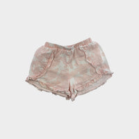 Aere Mini Linen Shorts, Size 4