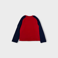 Retro M8 Mickey Raglan Top, Size 7