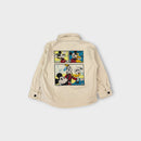 Cream Denim Disney Over Shirt, Size 4