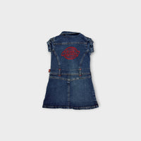 Retro Dickies Denim Dress, Size 3