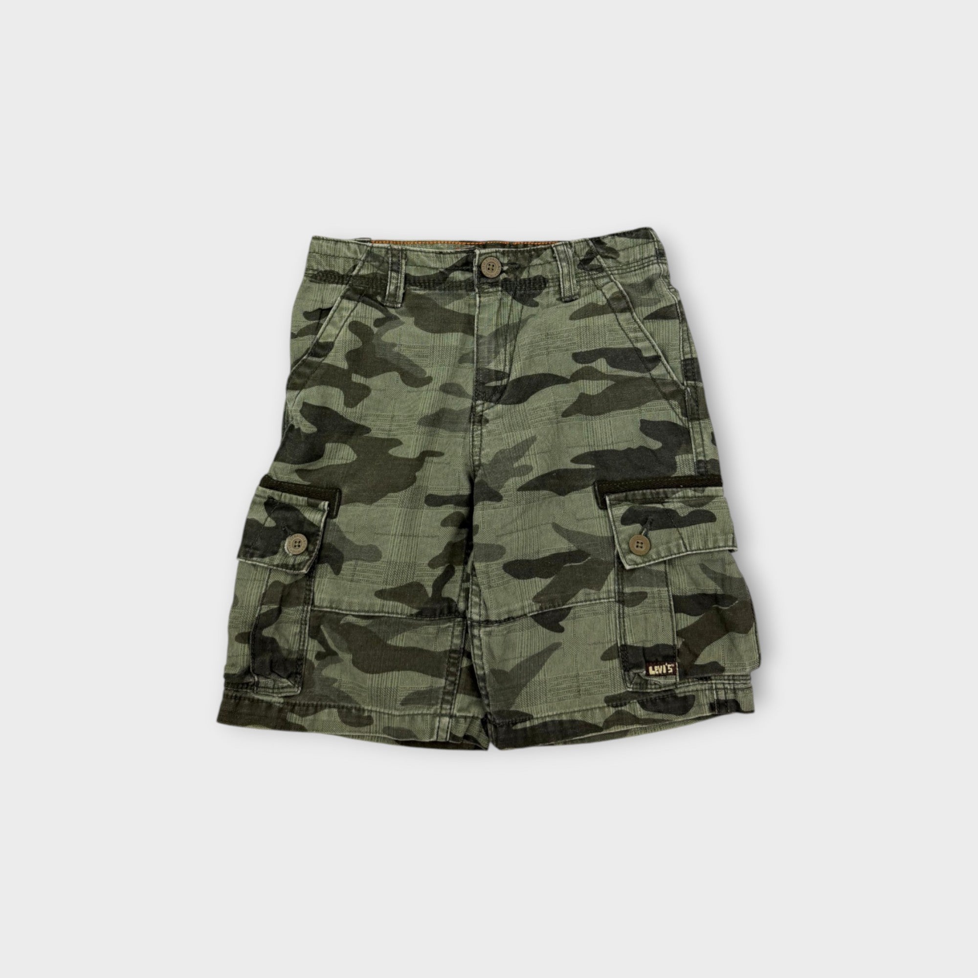 Levi's Retro Camo Cargo Shorts, Size 6