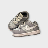 Nike Grey Low Dunks, Size EU 21