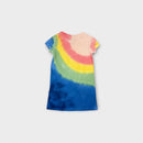 RL Rainbow T-Shirt Dress, Size 3