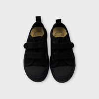 Black Piccolini Canvas Sneakers, Size EU 24