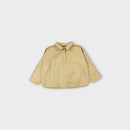 Yellow Check Caramel Shirt, Size 3