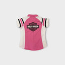 Harley Davidson Pink Workwear Shirt, Size 6