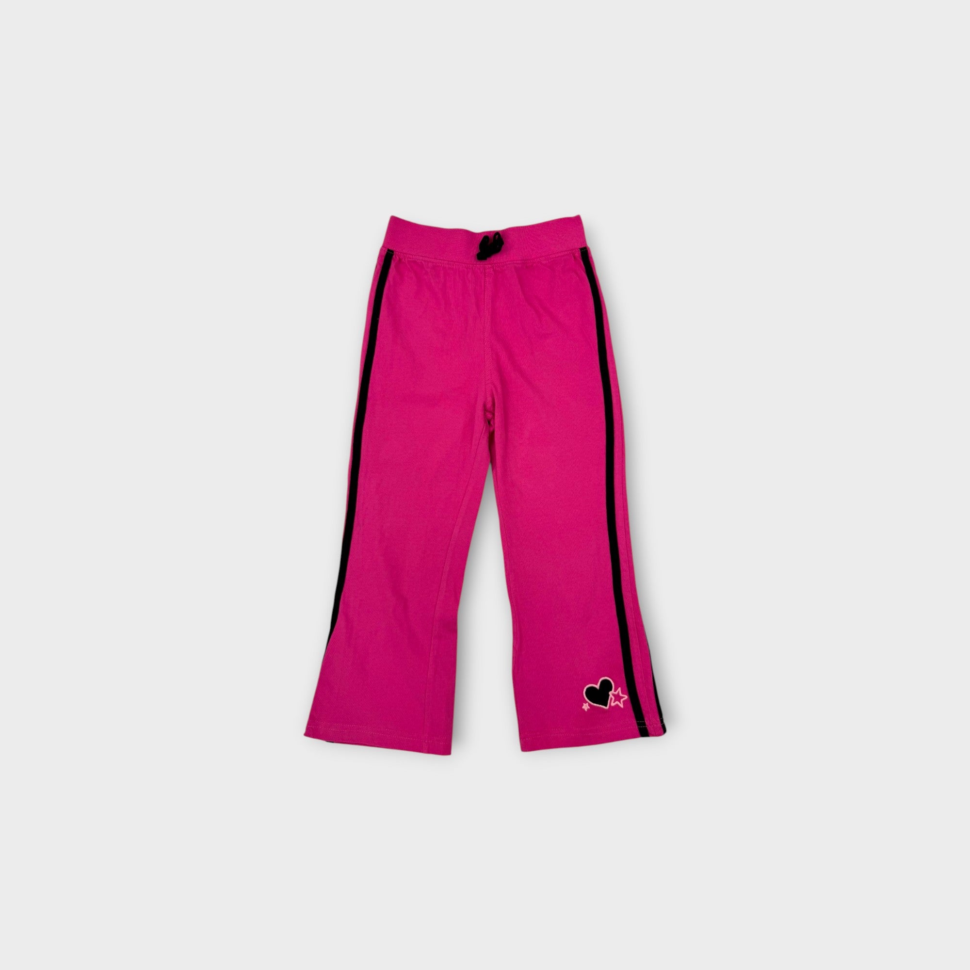 Y2K Hot Pink Flare Track Pants, Size 4