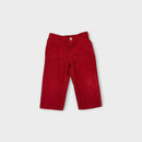 RL Red Cord Straight Leg Pants, Size 1