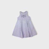 Retro Linen Summer Dress, Size 4