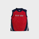 Nike Navy and Red Reversible Sleeveless Red Sox Baseball Jersey, Size 5-6