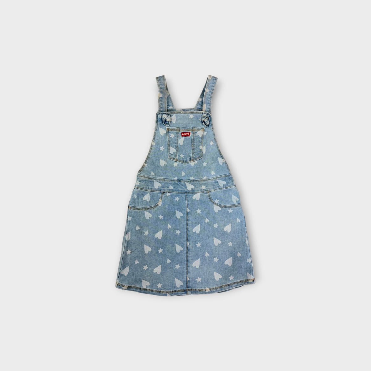 Levi's Pattern Pinafore Dress, Size 4