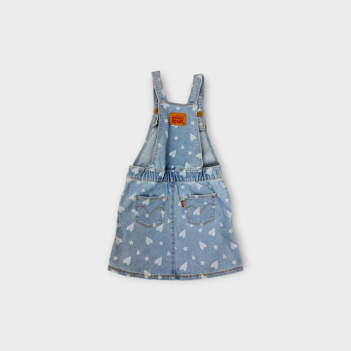 Levi's Pattern Pinafore Dress, Size 4