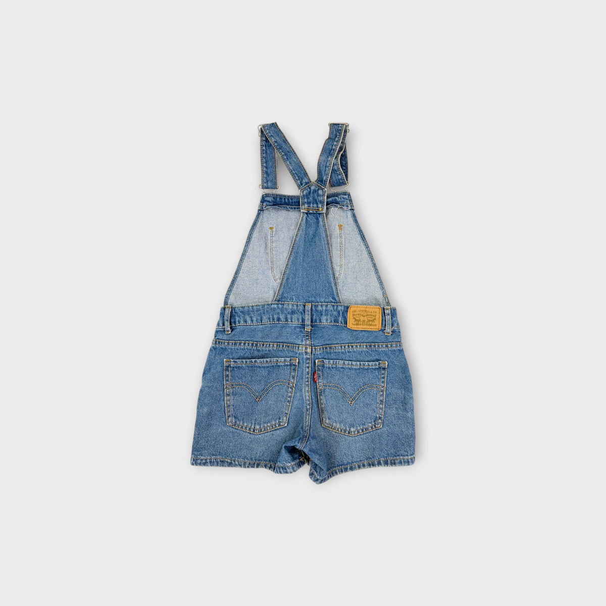 Levi's Denim Shortalls, Size 7-8