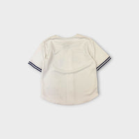 Majestic Toronto Blue Jays Button-Up Baseball Jersey, Size 5-6