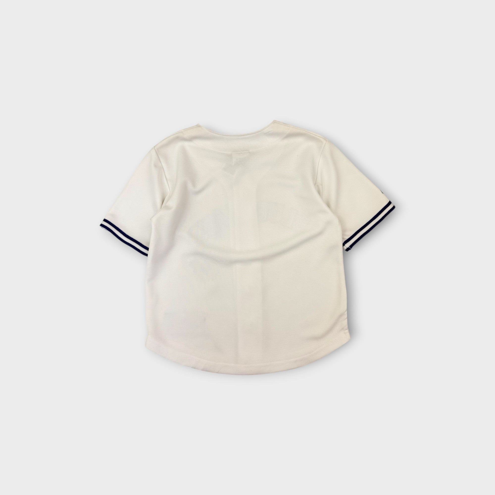 Majestic Toronto Blue Jays Button-Up Baseball Jersey, Size 5-6