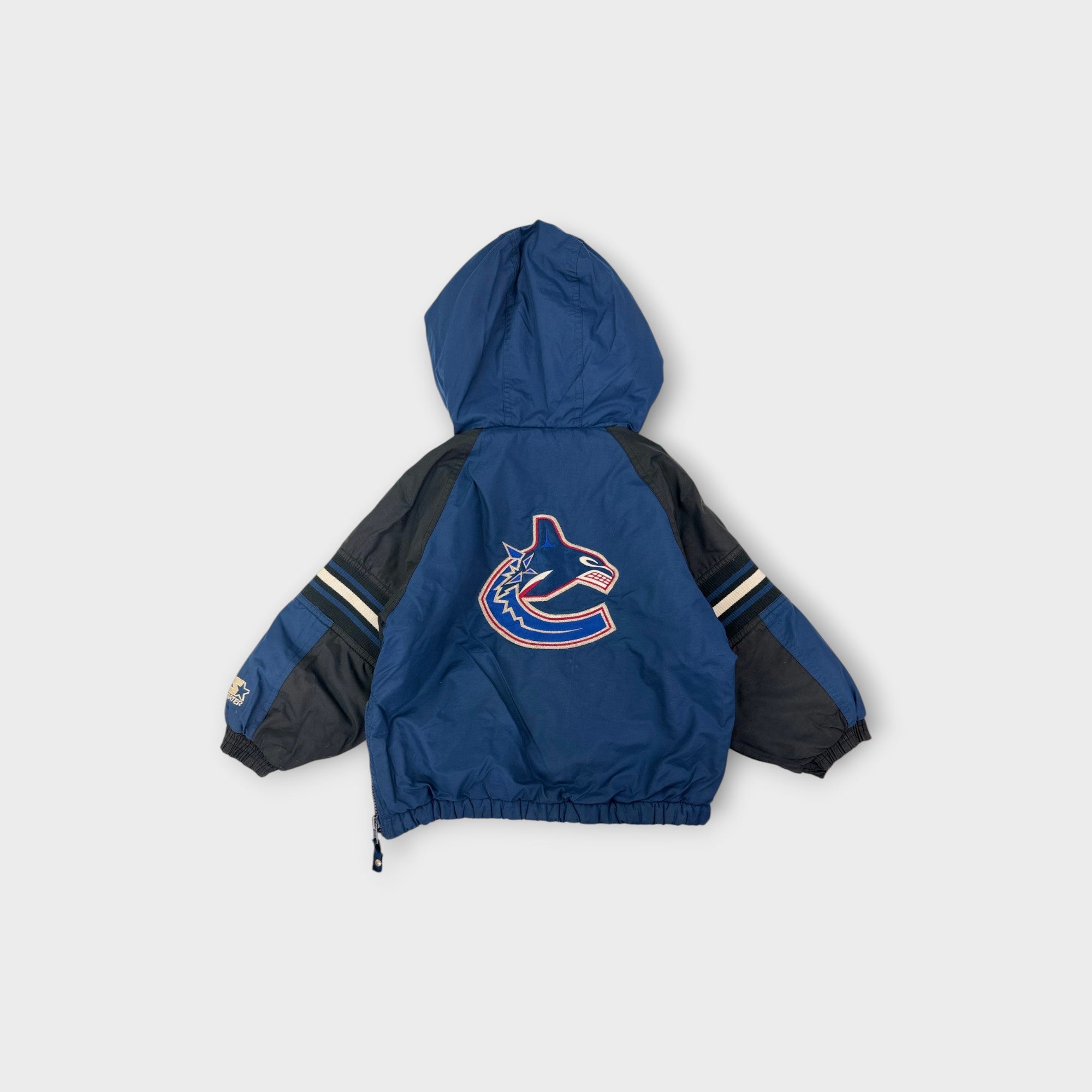 Vintage NFL Starter Vancouver Canucks Puffer Jacket, Size 4