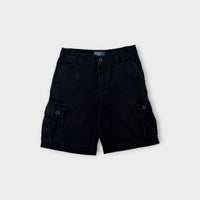 Retro Polo RL Black Cargo Shorts, Size 6