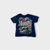 Navy Oswego Speedway T-Shirt, Size 4