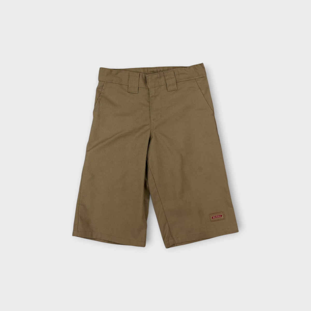 Dickies Khaki Long Shorts, Size 8