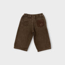 Retro Corduroy Wide Pants, Size 2
