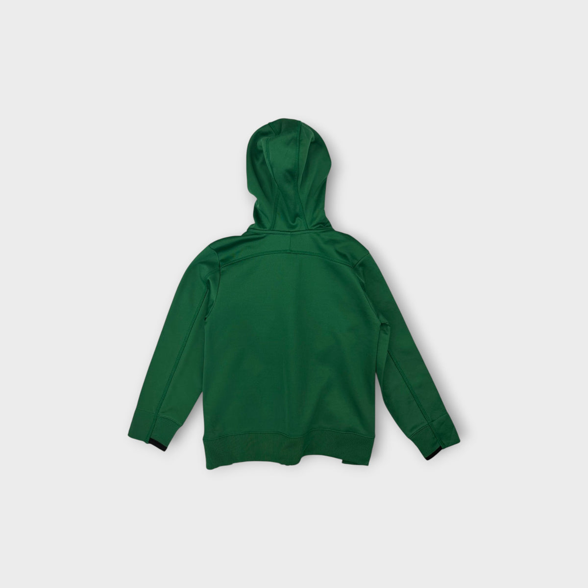 Retro Adidas Green and Grey Saskatchewan Roughriders Zip-Up Jacket, Size 5-6
