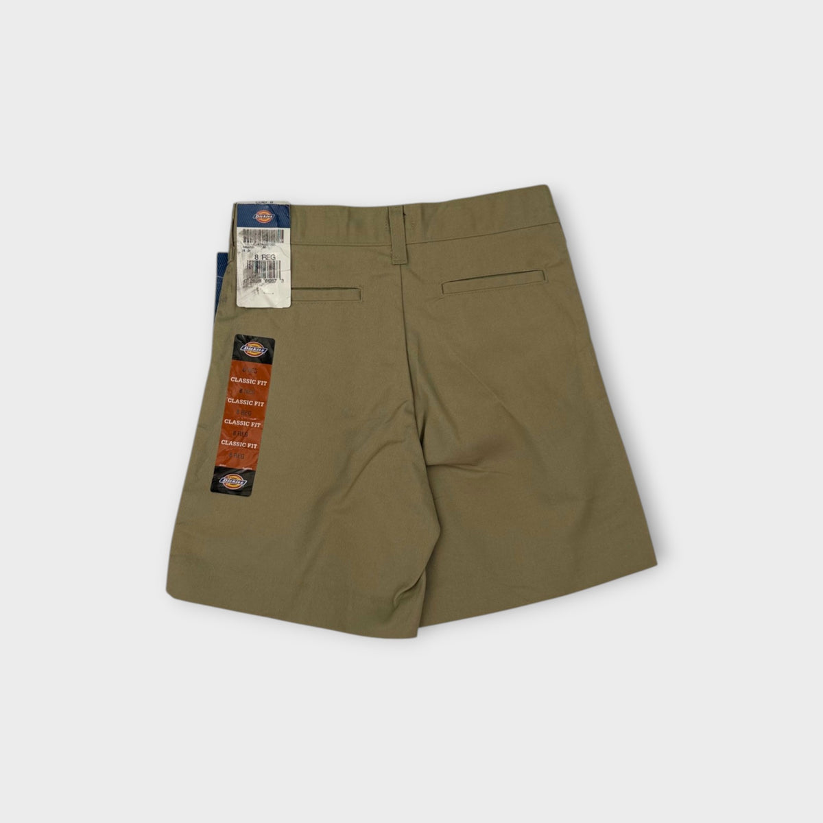 Dickies Khaki Shorts, Size 8