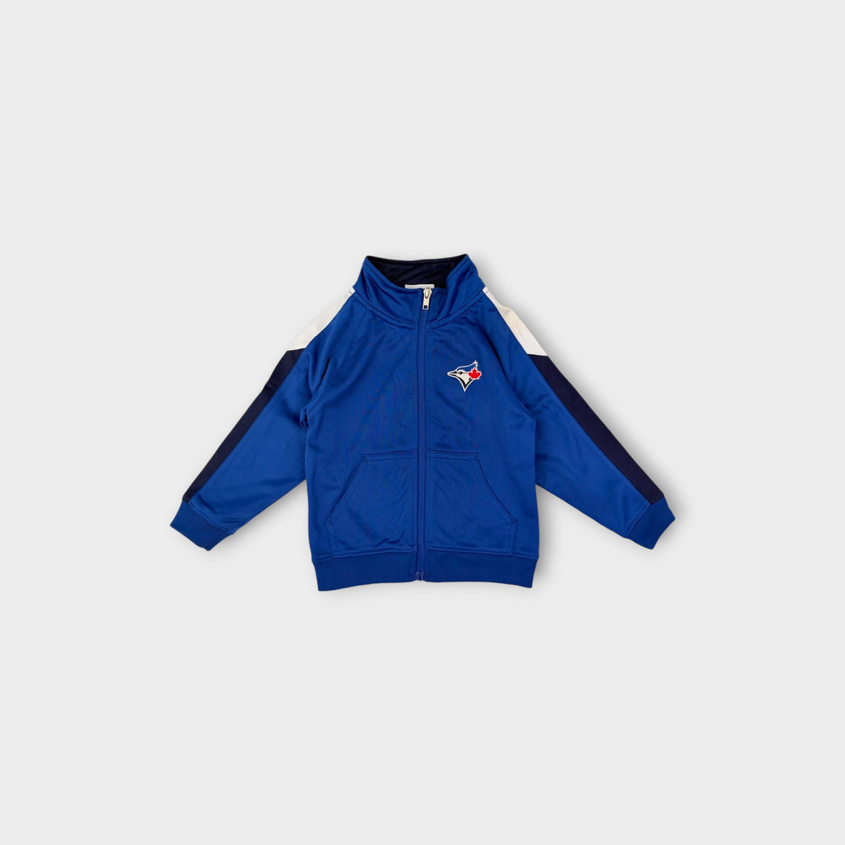 Majestic Toronto Blue Jays Zip-Up Jacket, Size 3