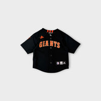 Retro Adidas San Francisco Giants Button-Up Jersey, Size 0