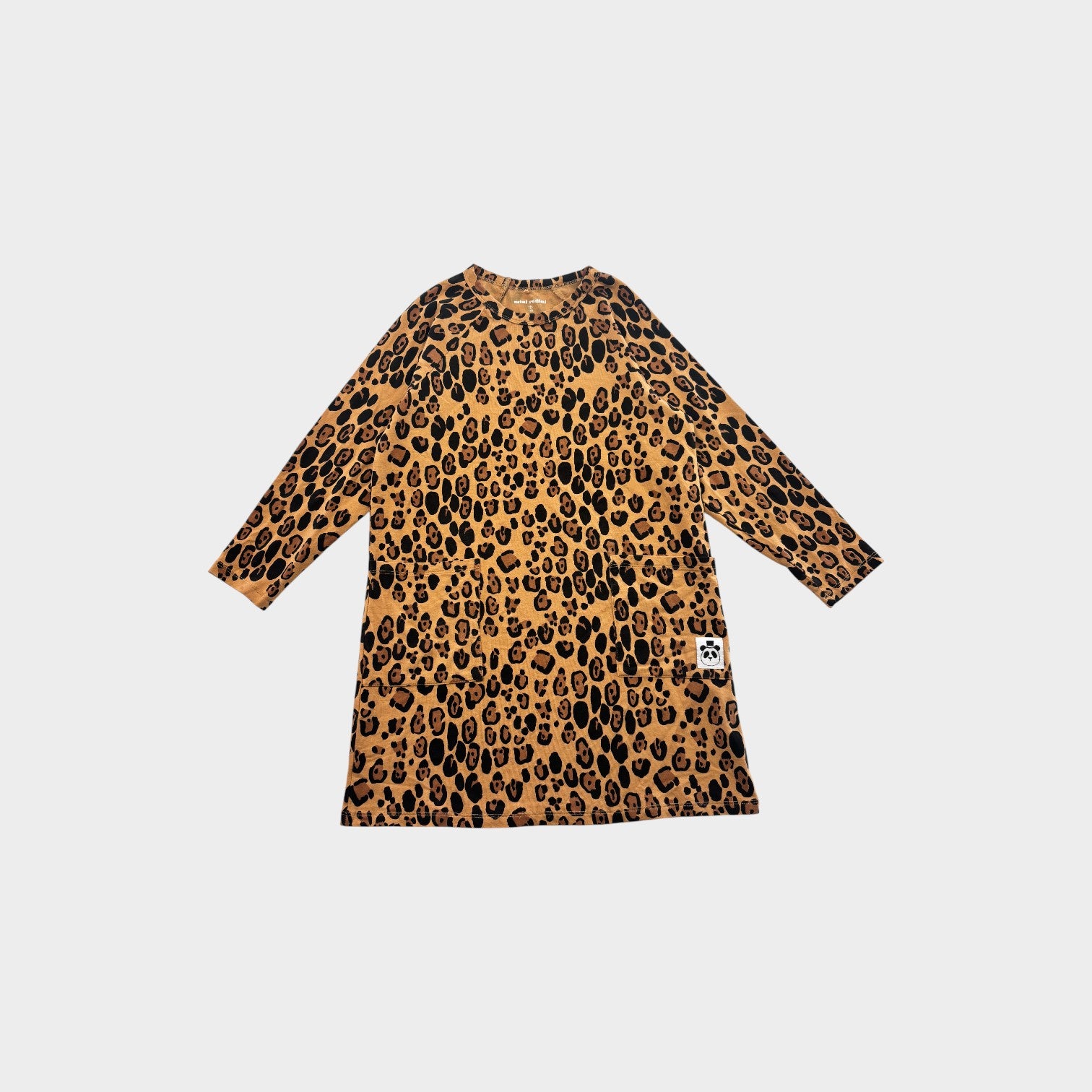 Mini Rodini Leopard Dress, Size 6