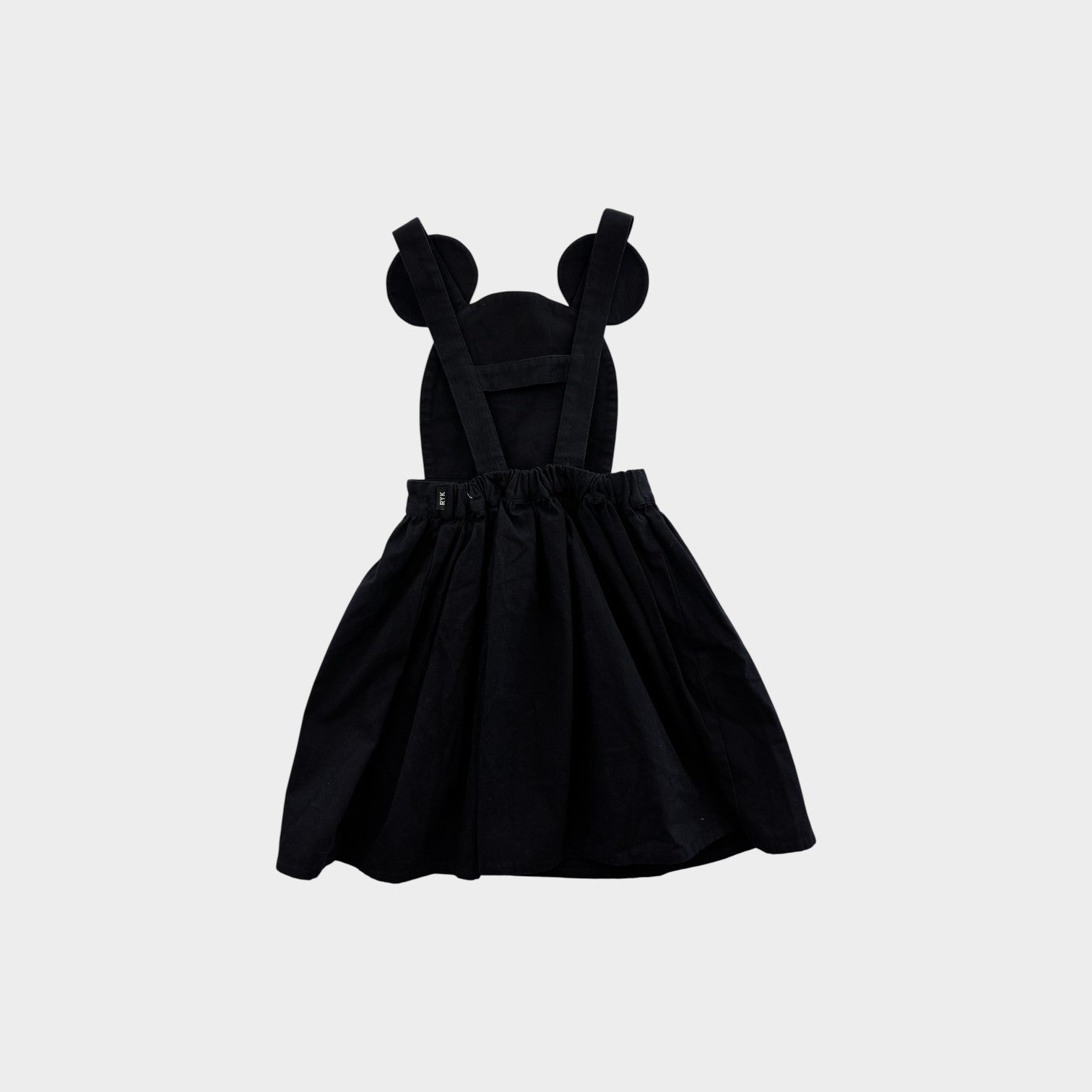 Rock Your Kid MM Black Pinafore Dress, Size 6