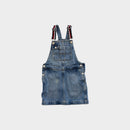 TH Denim Pinafore Dress, Size 6