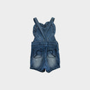 Rock Your Kid Heart Shortalls, Size 6