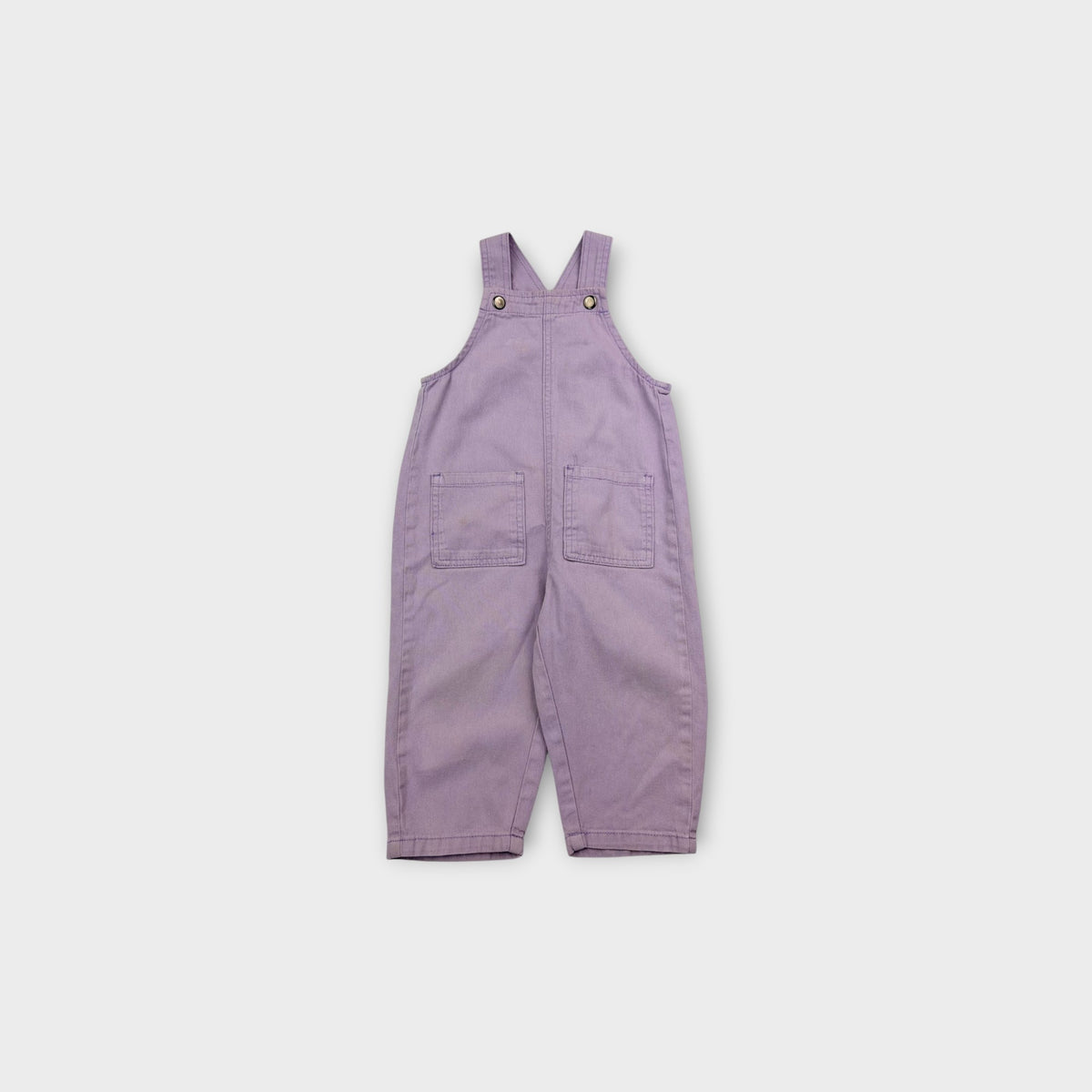 Grown Lilac Overalls, Size 2