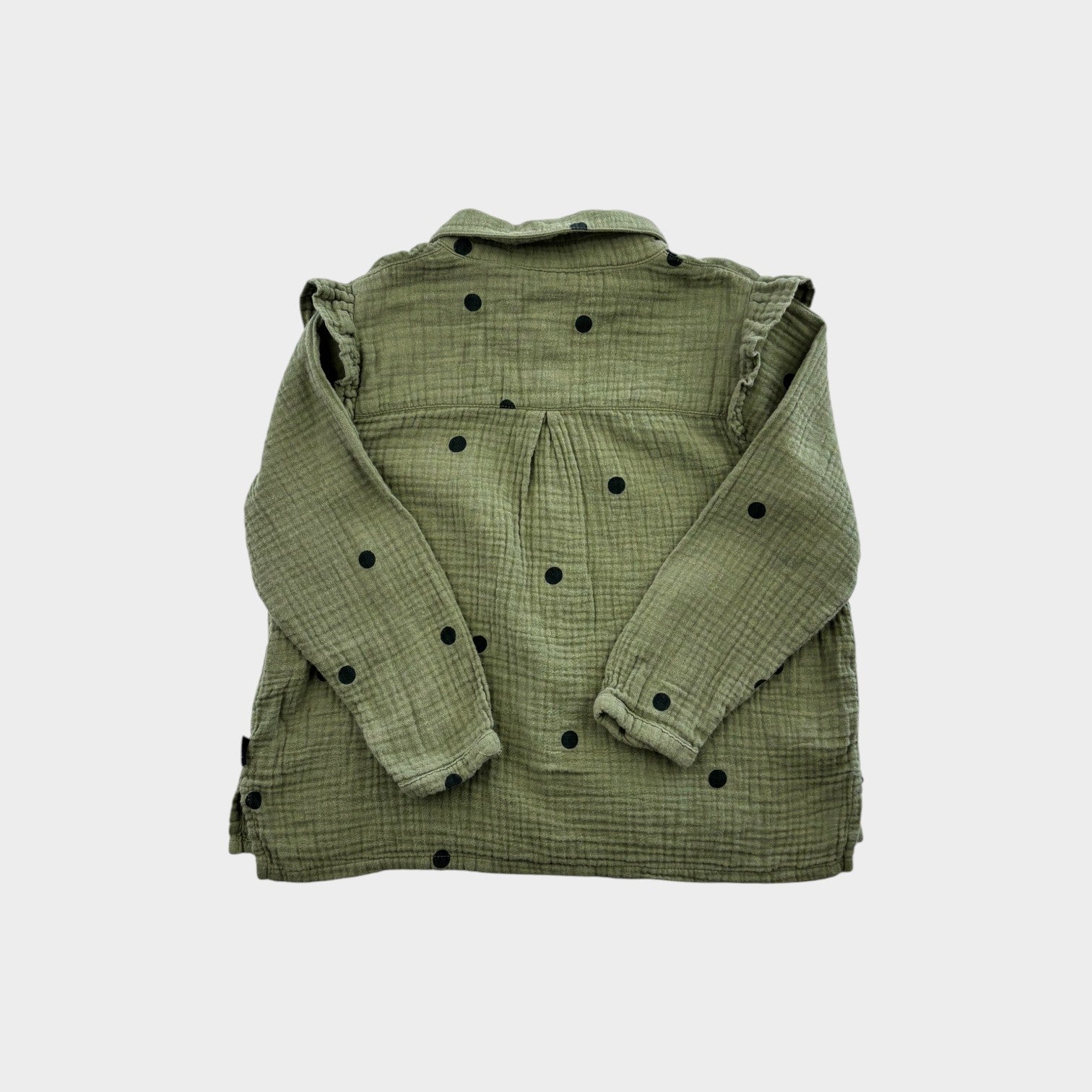 Tiny Cottons Polkadot Shirt, Size 6